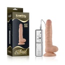 Wibrator dildo Real Extreme 21 cm z przyssawką i 3 prędkościami - 1