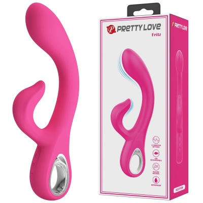 Wibrator króliczek Fritz z 12 funkcjami wibracji, 20 cm - 1