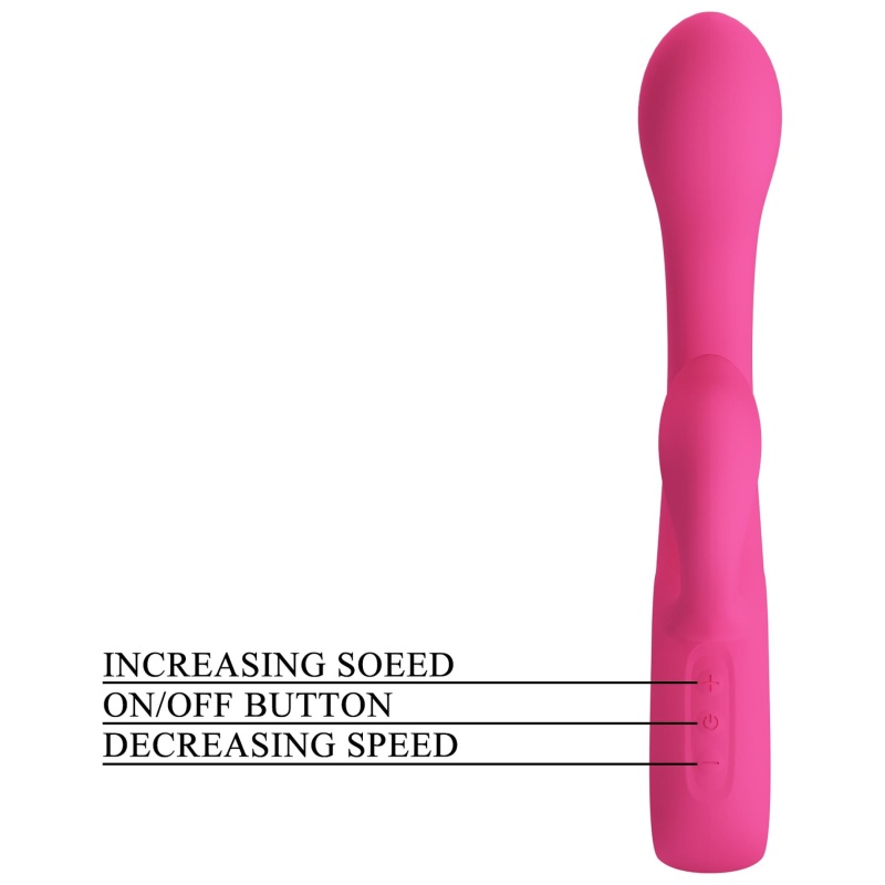 Wibrator króliczek Fritz z 12 funkcjami wibracji, 20 cm - 8