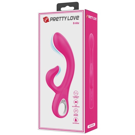 Wibrator króliczek Fritz z 12 funkcjami wibracji, 20 cm - 11