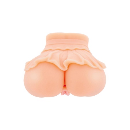 Masturbator Upskirt College Slut z podwójnym kanałem i pierścieniem zaciskającym 15×17 cm - 4