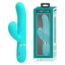 Twinkled Tenderness - Dwusilnikowy Rabbit Vibrator z 7 funkcjami thumping i 7 trybami tapping, silikon medyczny IPX7 - 1