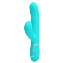 Twinkled Tenderness - Dwusilnikowy Rabbit Vibrator z 7 funkcjami thumping i 7 trybami tapping, silikon medyczny IPX7 - 2