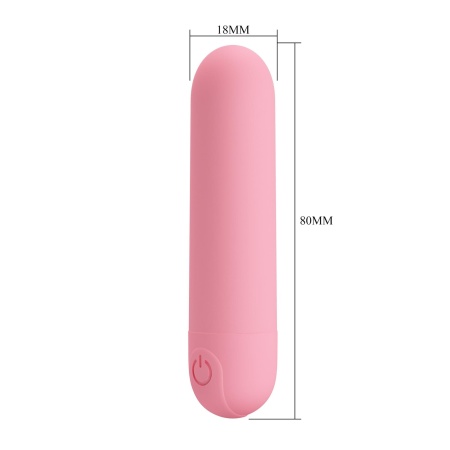 Wibrator mini Stefan z 10 funkcjami wibracji, 8 cm - 9