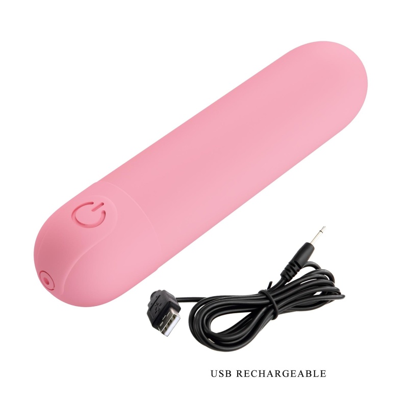 Wibrator mini Stefan z 10 funkcjami wibracji, 8 cm - 11