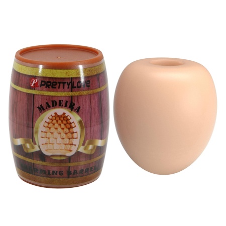 Masturbator Madeira Charming Barrel - TPR, wodoodporny, manualny - 3