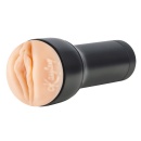 Masturbator waginalny Feel Kayley Gunner - manualna obudowa ABS z wymienną wkładką TPE o teksturze spiralno-żebrowanej, 22 cm - 2