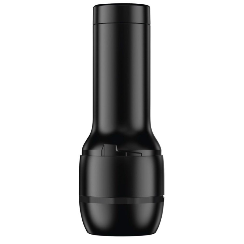 Masturbator waginalny Feel Kayley Gunner - manualna obudowa ABS z wymienną wkładką TPE o teksturze spiralno-żebrowanej, 22 cm - 3
