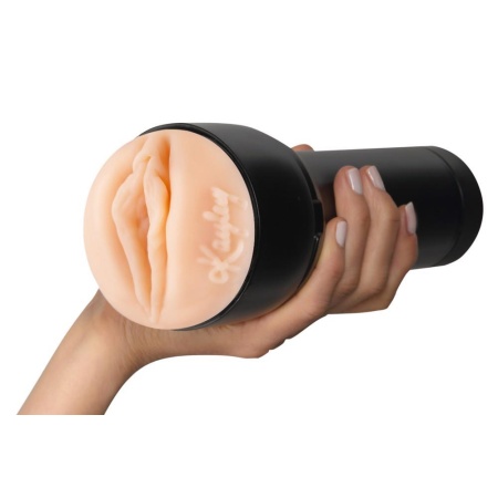 Masturbator waginalny Feel Kayley Gunner - manualna obudowa ABS z wymienną wkładką TPE o teksturze spiralno-żebrowanej, 22 cm - 5