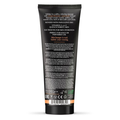 WICKED SENSUAL MASSAGE CREAM 120ML ORANGE BLOSSOM AND PATCHOULI SCENTED - 1 2