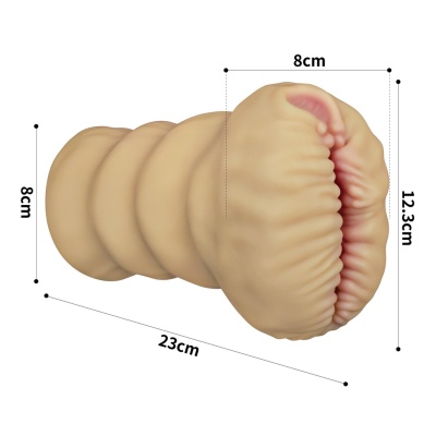 Masturbator Alien's Pie 2 23 cm Beżowy - 1 2
