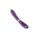 Wibrator Flicking Dual G-Spot z podwójnym silnikiem i ruchomym języczkiem stymulującym - 5