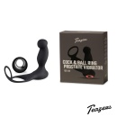 Teazers Cock & Ball Ring Prostate Vibrator with Remote Control - 1