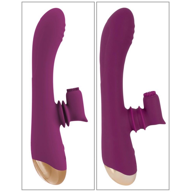 Wibrator Javida 2 Function - dwufunkcyjny: ruchome ramię do stymulacji łechtaczki, 8 trybów wibracji, 22,3 cm - 3