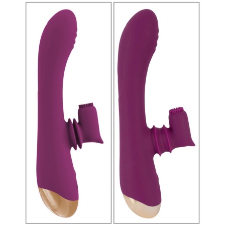 Wibrator Javida 2 Function - dwufunkcyjny: ruchome ramię do stymulacji łechtaczki, 8 trybów wibracji, 22,3 cm - 3