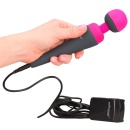 Masażer osobisty PalmPower Massager z elastyczną głowicą 4 cm i wielostopniową regulacją wibracji, 19,5 cm - 8
