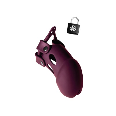 Chastity Belt Guard Vanilla Wine Red - 1