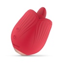 Teazers Rose Vibrator - Licking and Vibrating - 1