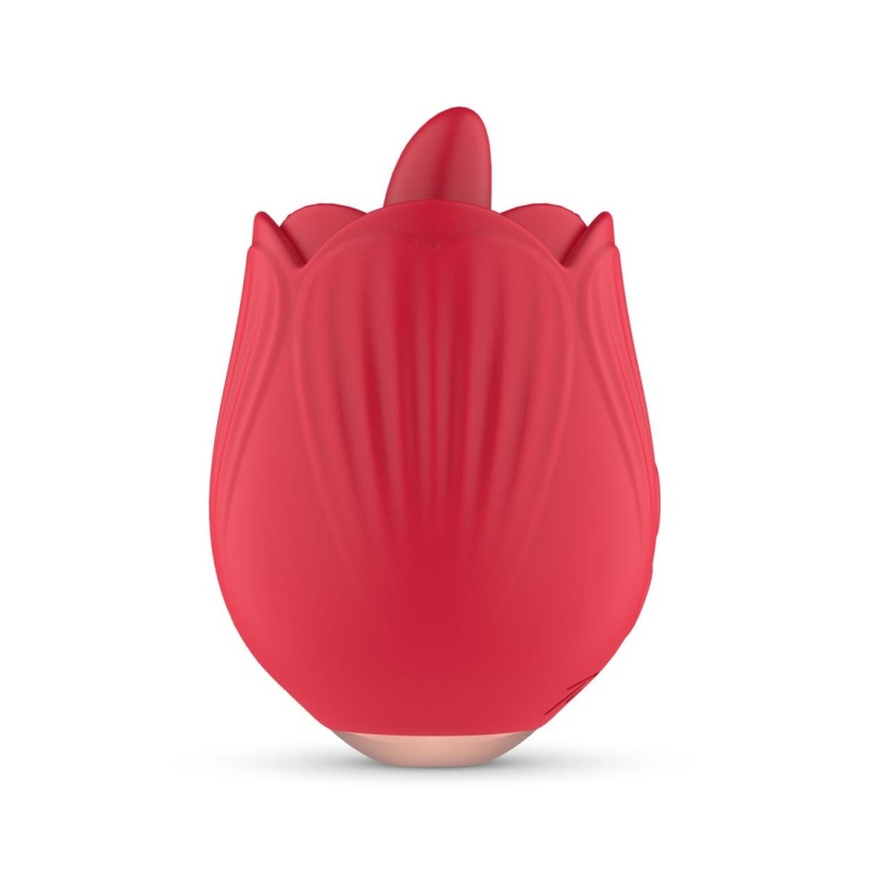 Teazers Rose Vibrator - Licking and Vibrating - 3