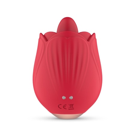 Teazers Rose Vibrator - Licking and Vibrating - 4