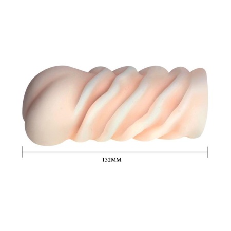 Masturbator VAGINA 3D Tighten Shrink z wibratorem jajkiem - 7