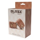 BLAZE ELITE ANKLE CUFFS COGNAC VEGAN LEATHER - 1