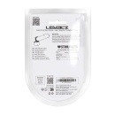Double O Silicone Cockring - L - Black - 3