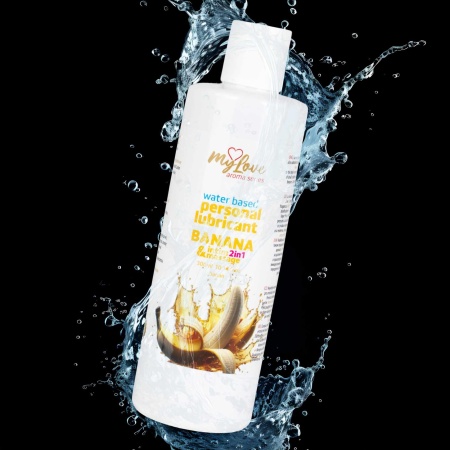Wodny żel intymny i do masażu 2w1 Aroma Series Banana 300ml - 4