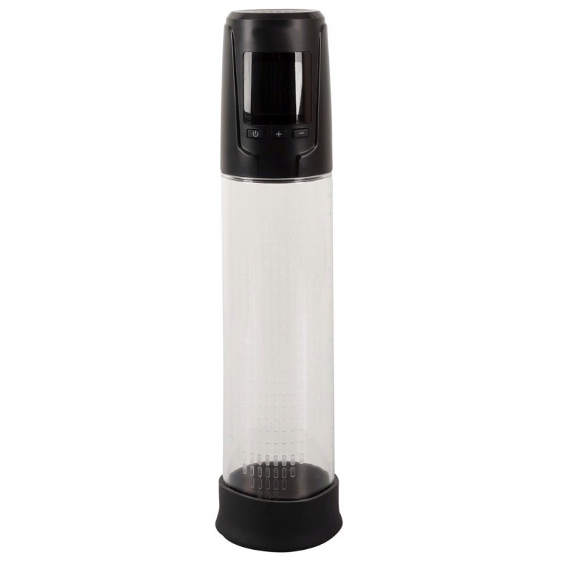 Pompka do penisa MrBoner Vibrating Penis Pump - automatyczna pompka próżniowa i masturbator z 2 silnikami, cylinder 28,7 cm - 3