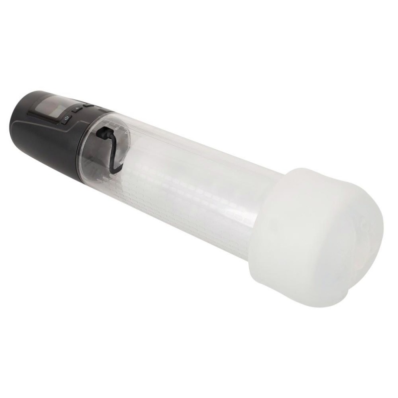 Pompka do penisa MrBoner Vibrating Penis Pump - automatyczna pompka próżniowa i masturbator z 2 silnikami, cylinder 28,7 cm - 6