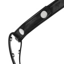 Regulowany Harness Nagłowny Head Strap-On Black - Otwór Montażowy, PU i Żelazo, 81 cm - 5
