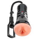 Masturbator Super Sucker XXL Light – regulowana pompa próżniowa, długość 27,3 cm - 2