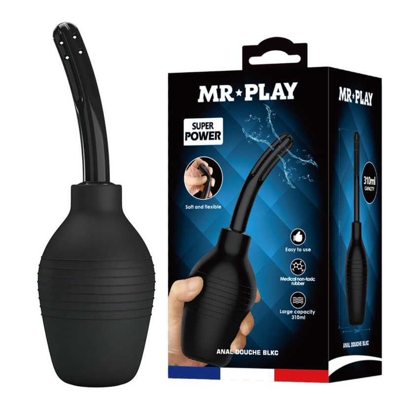 MR PLAY - ANAL DOUCHE BLKC (310 ml) - 1