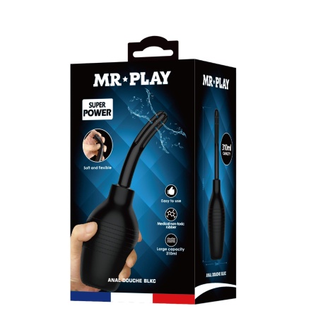 MR PLAY - ANAL DOUCHE BLKC (310 ml) - 8