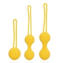 Kegel Ball Exercise Set - Lemonade Yellow - 1