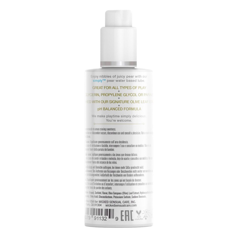 WICKED SIMPLY LUBRICANT PEAR 70ML - 2