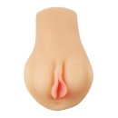 Masturbator EnLust Melanie - podwójne wejścia, wibrująca kulka, długość 16,5 cm - 3