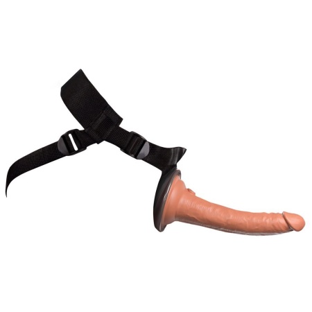 Zestaw strap-on Elite Comfy Silicone B Dock Kit z dildem 21 cm, silikon podwójnej gęstości, regulacja 61–137 cm - 8