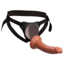 Zestaw strap-on Elite Comfy Silicone B Dock Kit z dildem 21 cm, silikon podwójnej gęstości, regulacja 61–137 cm - 9