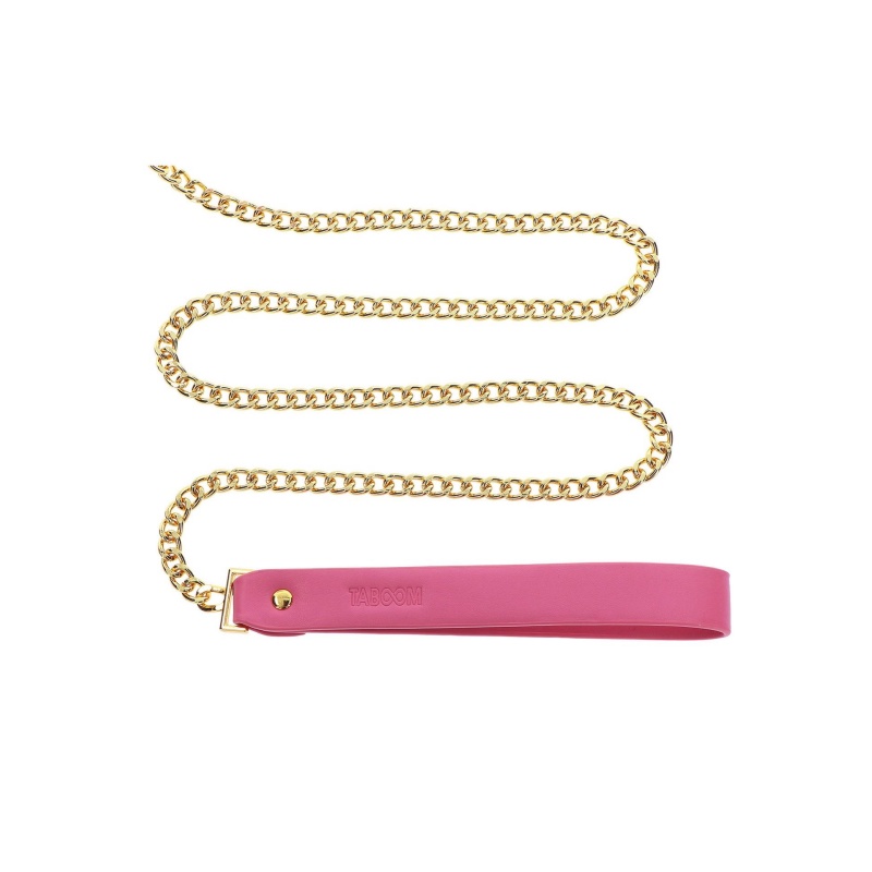 Collar and Leash Pink - 12