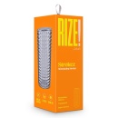 Masturbator Strokez Clear TPE o żebrowanej strukturze, otwarty, 13,9 cm - 1