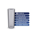 Masturbator Strokez Clear TPE o żebrowanej strukturze, otwarty, 13,9 cm - 4