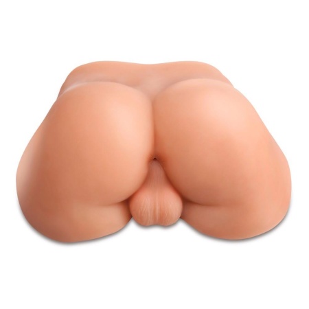 Masturbator realistyczny PET Fuck My Tight Ass Mega Mas – ruchomy rdzeń jąder, 28 cm długości - 3