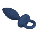 Korek analny Butt Plug with Loop Size M - teksturowany, 15,3 cm - 5