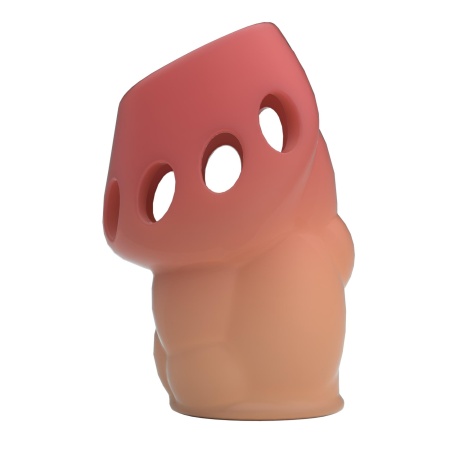 Nakładka na penisa Oscar z TPR zwiększająca obwód, 12 cm - 4