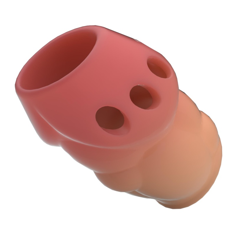Nakładka na penisa Oscar z TPR zwiększająca obwód, 12 cm - 6