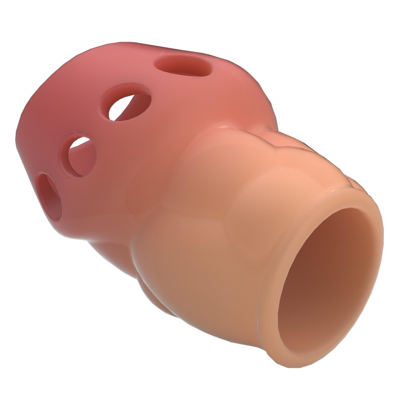 Nakładka na penisa Oscar z TPR zwiększająca obwód, 12 cm - 7