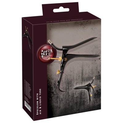 Speculum w Air&Liquid Tube Gol - 1