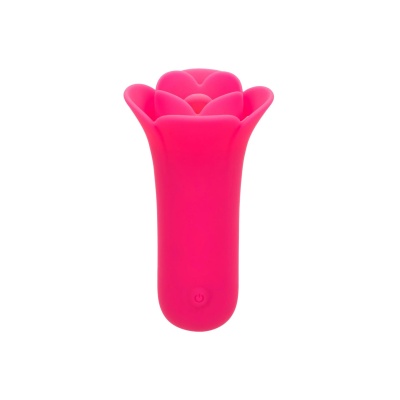 Masażer łechtaczkowy Lily Licker Mini Flower Flicker z wibracjami, 9,5 cm - 1