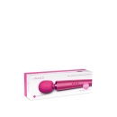 Rechargeable Magenta - masażer typu wand z silikonową głowicą 6,2 cm, długość 34 cm - 1